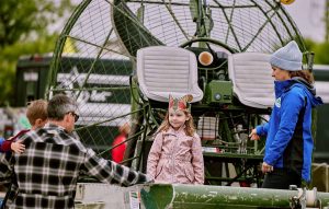 An airboat at the 2024 Water Family Fest will return again for the 2025 event in the Touch-A-Boat area